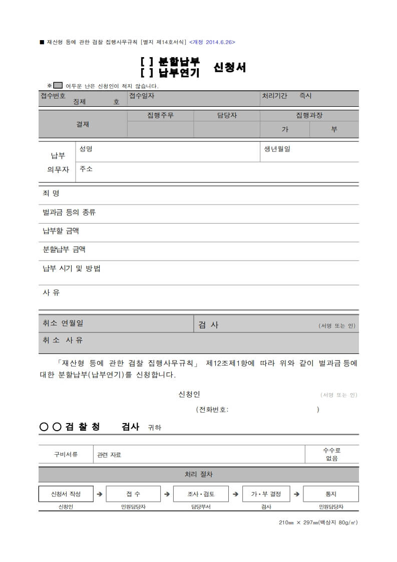 음주운전 벌금 분할납부 신청 방법 — 조건과 신용카드 할부의 차이